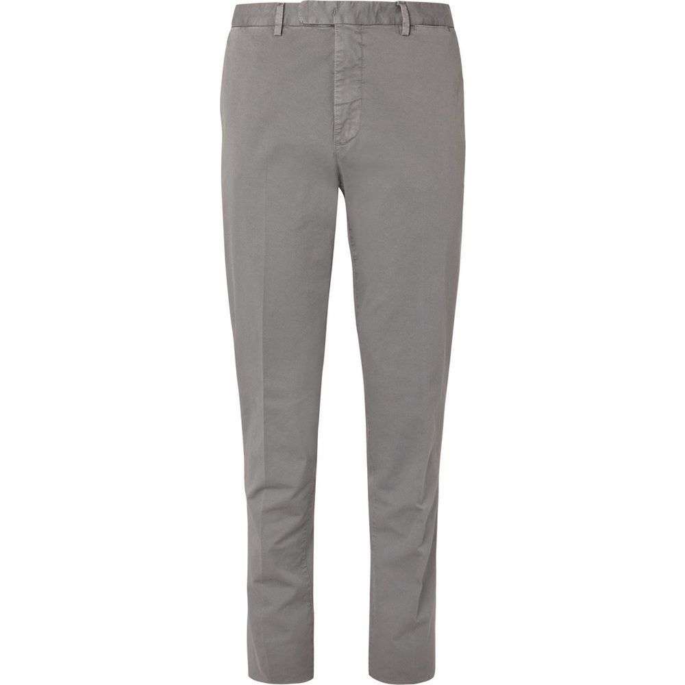 Boglioli Men’s Slim-Fit Stretch-Cotton Trousers